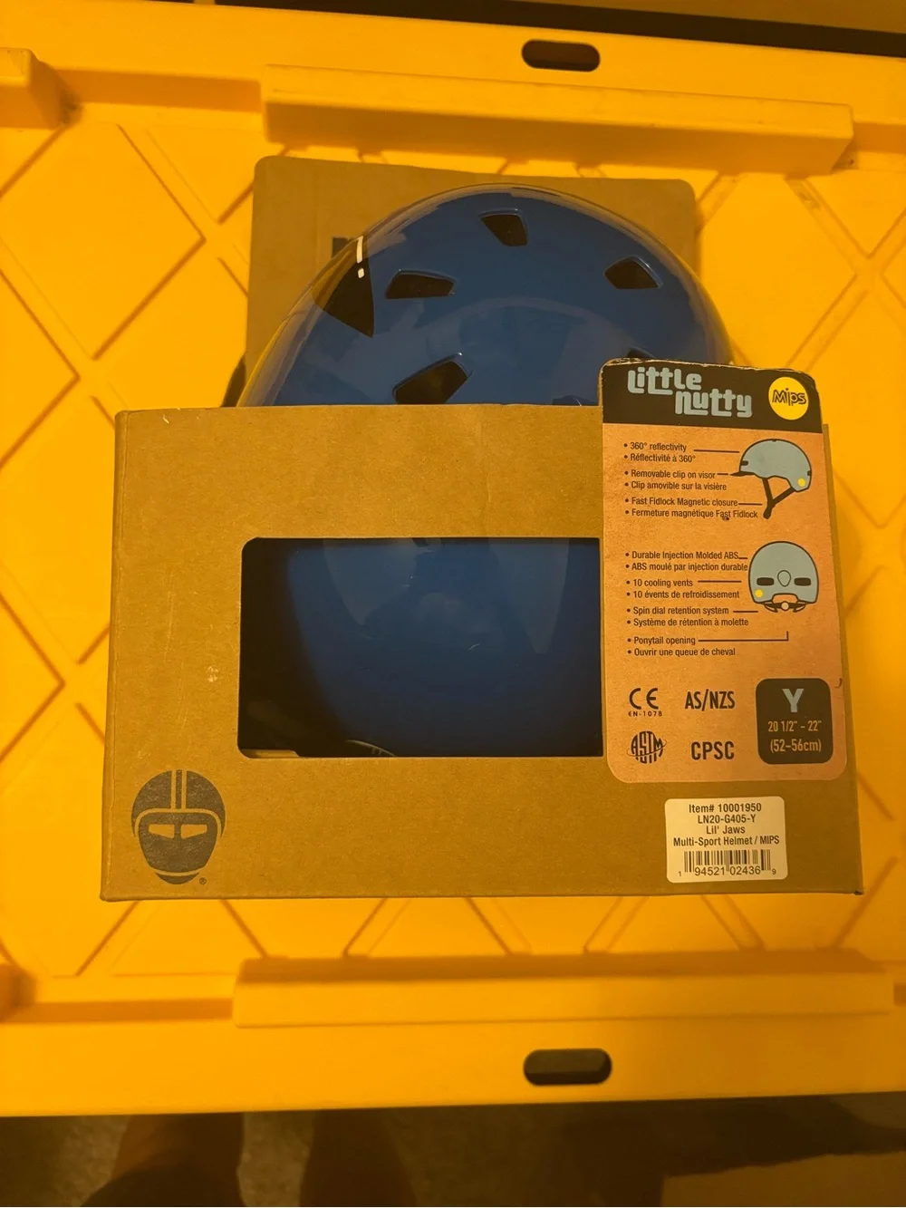 Kids Blue Shark Little Nutty Head Protector